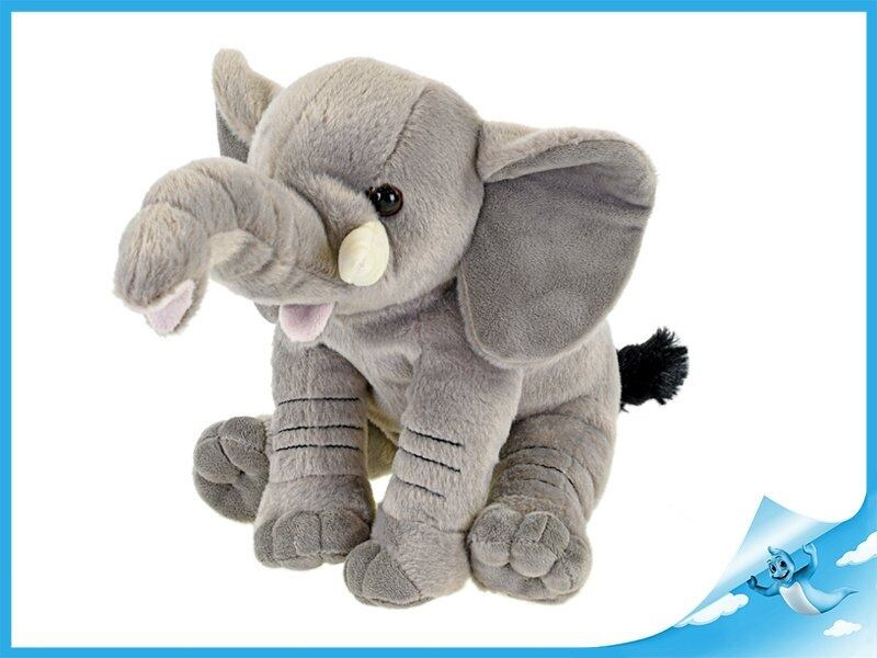 Slon plyšový 20cm sedící 0m+
