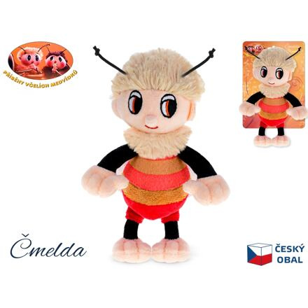 Příběhy včelích medvídků Čmelda plyšový 15cm na kartě