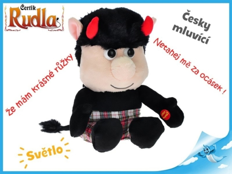 Mikro Trading Čertík Rudla 20 cm