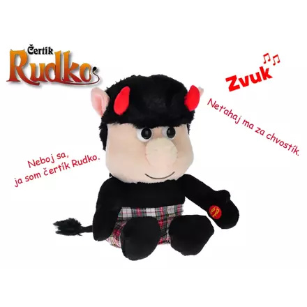 Mikro Čertík Rudko 20 cm SK