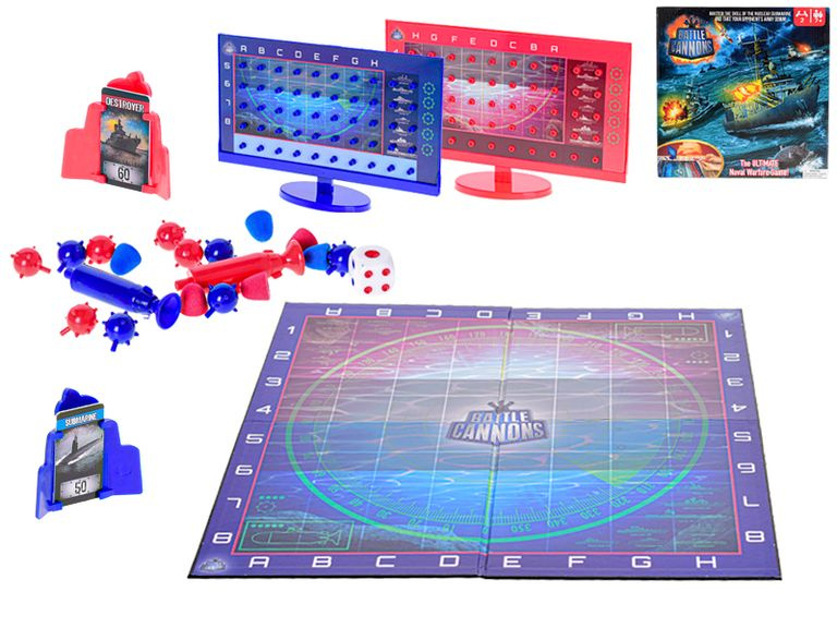 Mikro Společenská hra Battle Cannons 7+ v krabičce