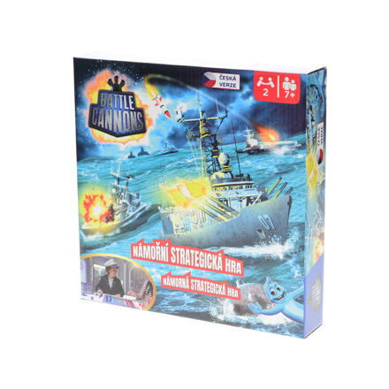 Mikro Společenská hra Battle Cannons 7+ v krabičce