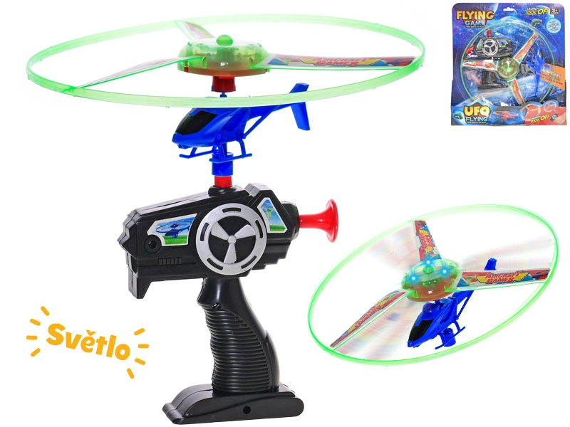 Vystřelovací disk 25 cm s bateriovým mechanismem