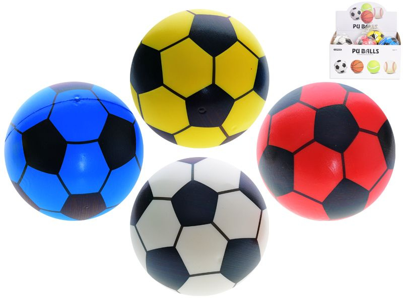 Míček pěnový 11 cm, mix 4 barev