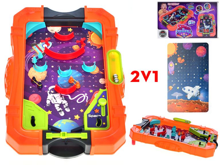 Mikro Vesmírný pinball 38x24cm sestav si sám