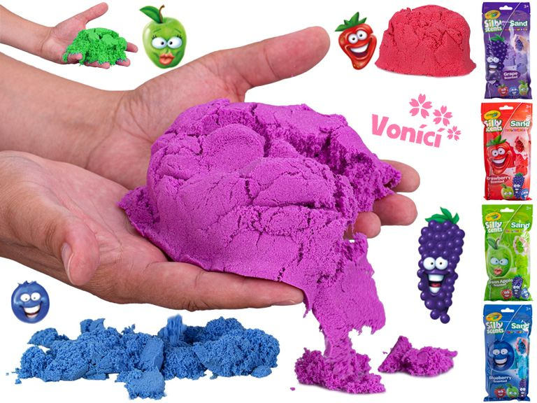Crayola písek kinetický 454 g vonící, mix druhů