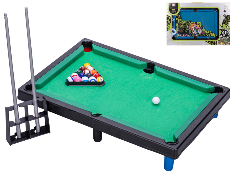 Stolní kulečník 41,5 × 28,5 cm pro děti i dospělé