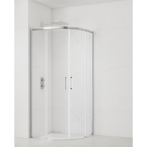 Sprchový kout čtvrtkruh 90x90 cm SAT TEX BB SATTEXSBB90CRT