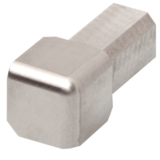 Roh k liště "hranatý" Havos, nerez výška hrany 8 mm, RNRZH8