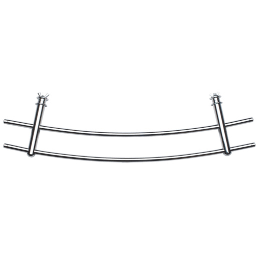 MULTI obloukový držák ručníků na radiátory chrom MADLOOBLRAD259CR