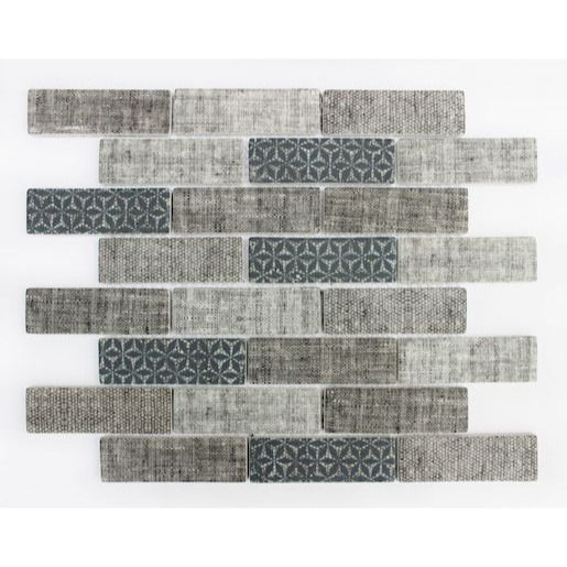 Skleněná mozaika Premium Mosaic blue 26x30 cm mat MOSV98TBL