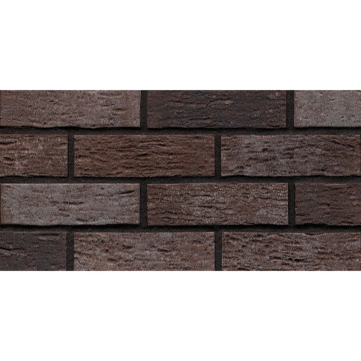 Fasádní pásek Klinker hnědý 24x7,1 cm reliéfní DARKFORT
