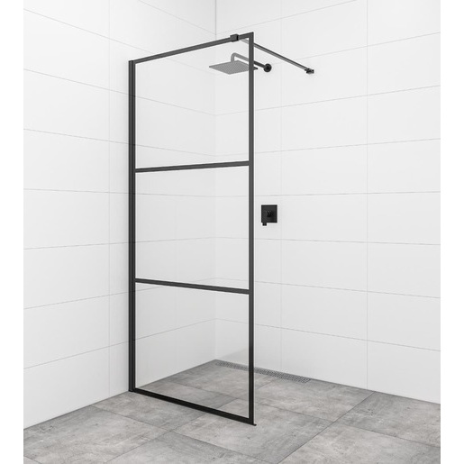 Sprchová zástěna walk-in 80 cm SAT Walk-in SIKOWI80CP