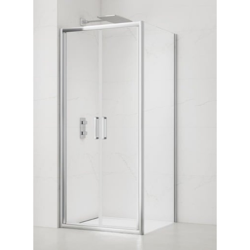 Sprchový kout obdélník 100x80 cm SAT TEX SIKOTEXL80STENA100