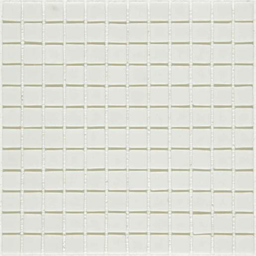 Skleněná mozaika Mosavit Monocolores Blanco 30x30 cm lesk MC101