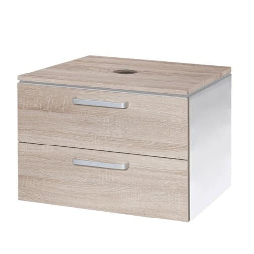 Koupelnová skříňka pod umyvadlo Naturel Vario Dekor 69x45 cm dub bardolino VARIODESK75ZBIDB