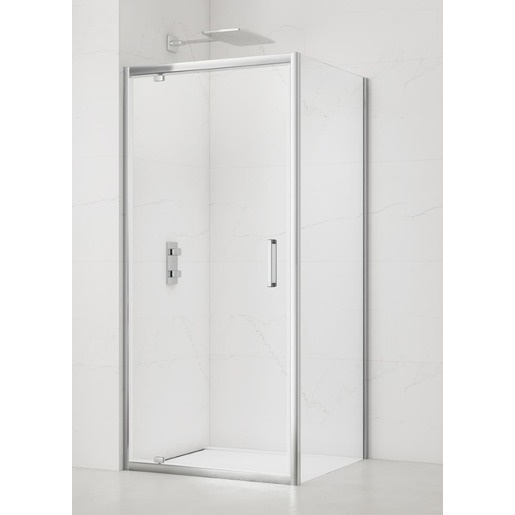 Sprchový kout čtverec 80x80 cm SAT TEX SIKOTEXP80STENA80