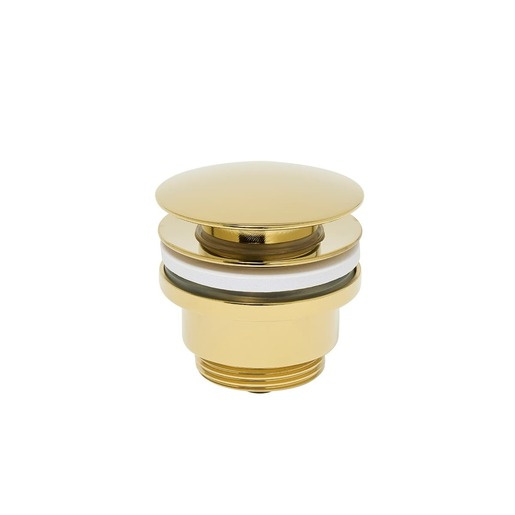 Umyvadlová výpust SAT 5/4, clic-clac zlatý VF785GL