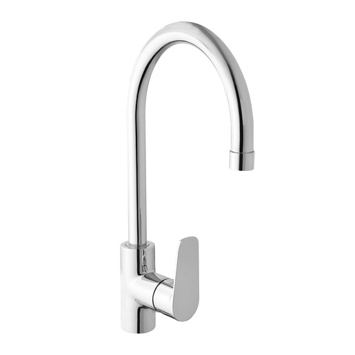 Dřezová baterie SAT Project s otočným ramínkem chrom SATBSPRO280