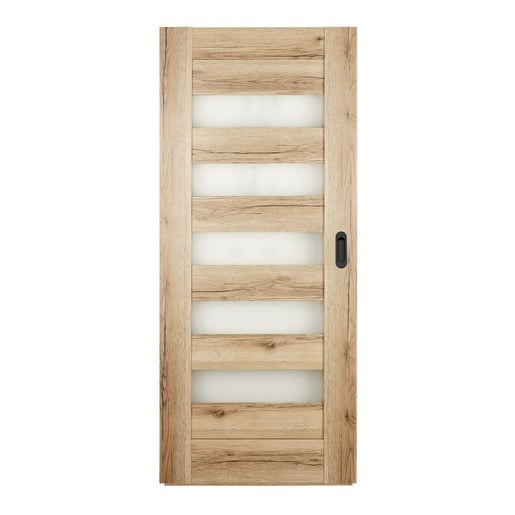 Interiérové dveře Naturel Accra 80 cm dub natura posuvné ACCRACPLDN80PO