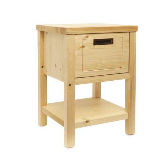 Koupelnová skříňka nízká Naturel Country 55x72,5x40 cm přírodní COUNTRYN55ZNA