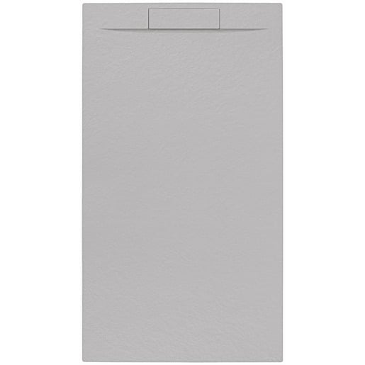 Sprchová vanička obdélníková SAT Fusion 160x80 cm litý mramor Gris Perla SATFU16080GRP