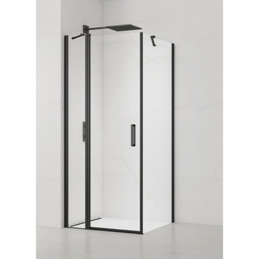 Sprchový kout obdélník 100x80 cm SAT Fusion SATFUDP80S100C
