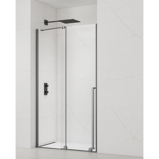 Sprchové dveře 110 cm SAT Xmotion PVD Gun metal SATBWIXM110NIKAGM