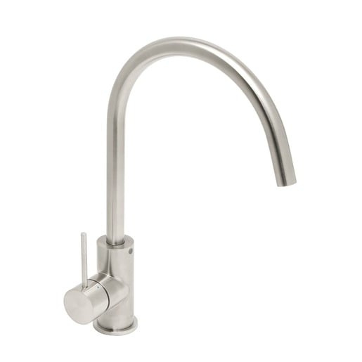 Dřezová baterie SAT Aurum s otočným ramínkem nerez SATBAUR280NRZ