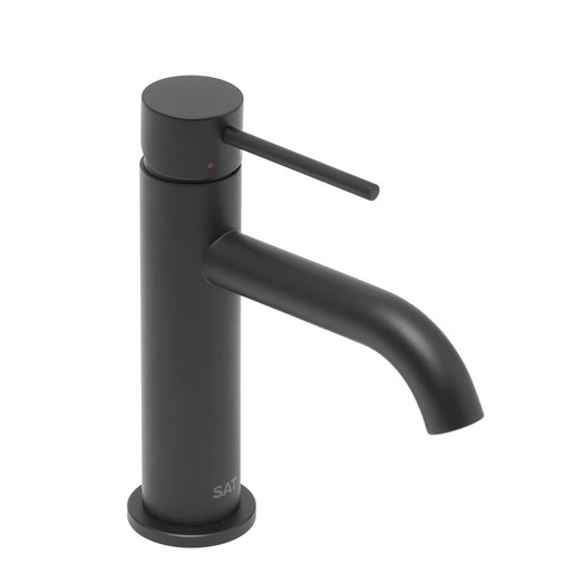 Umyvadlová baterie SAT Aurum bez výpusti černá matná SATBAUR271C
