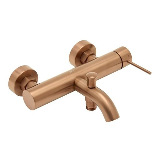 Vanová baterie SAT Aurum bez sprchového setu 150 mm broušená rose gold SATBAUR222BRG