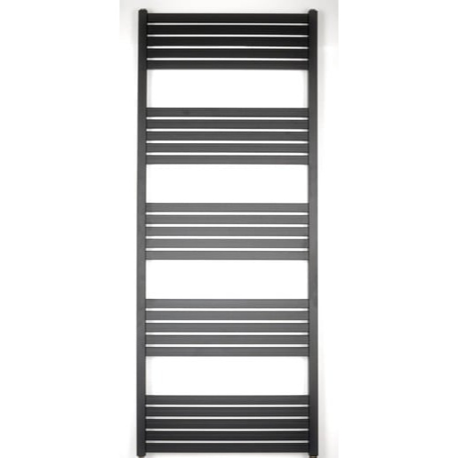 Radiátor kombinovaný SAT KH 150x45 cm černá matná SATRAKH4501500BL