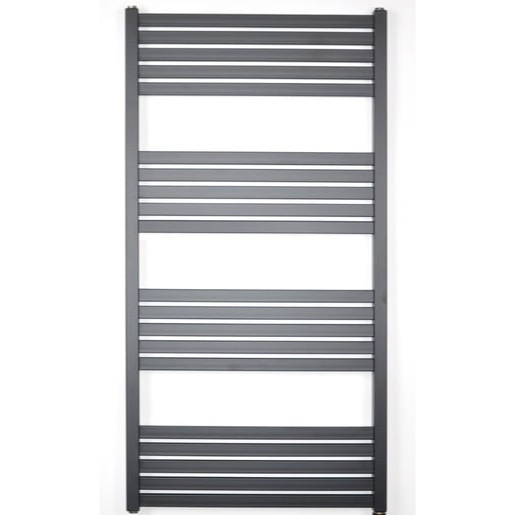 Radiátor kombinovaný SAT KH 120x60 cm černá matná SATRAKH6001200BL