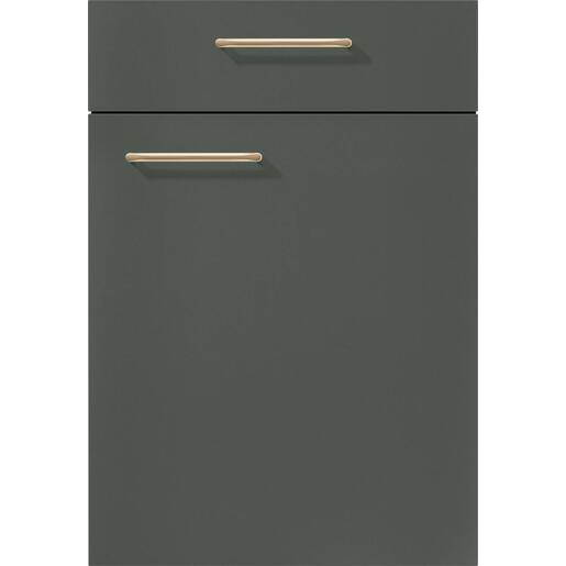 Vzorek kuchyňských dvířek Naturel Etna 964, Lakovaný laminát, Minerální zelená, ultra matná VZOREKETNA964