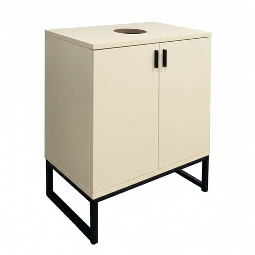 Ceramia Easy skříňka pod umyvadlo bez umyvadla 60x73x36 cm jasmín mat EASYUMDJ