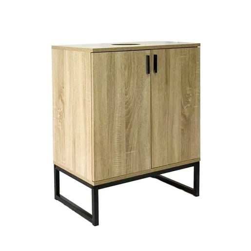 Ceramia Easy skříňka pod umyvadlo bez umyvadla 60x73x36 cm světlý dub lesk EASYUMDO