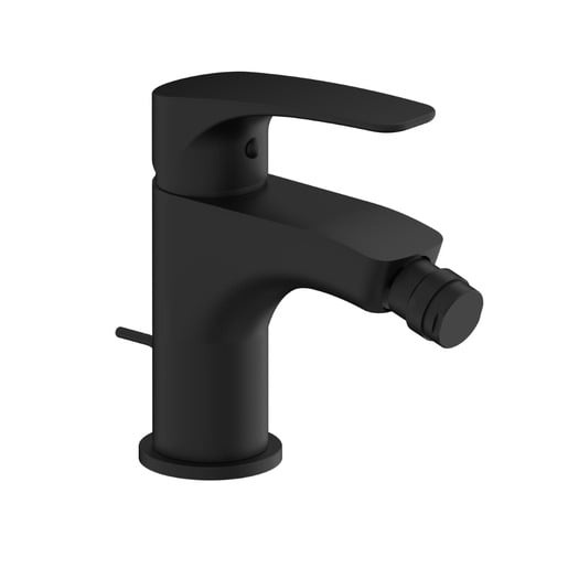 Bidetová baterie SAT Project s výpustí černá matná SATBSPRO235C