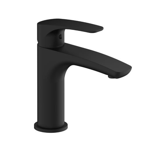 Umyvadlová baterie SAT Project bez výpusti černá matná SATBSPRO271C