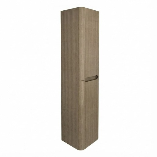 Koupelnová skříňka vysoká Naturel Austen 40x30x170 cm clear brown mat AUSTENV40CB