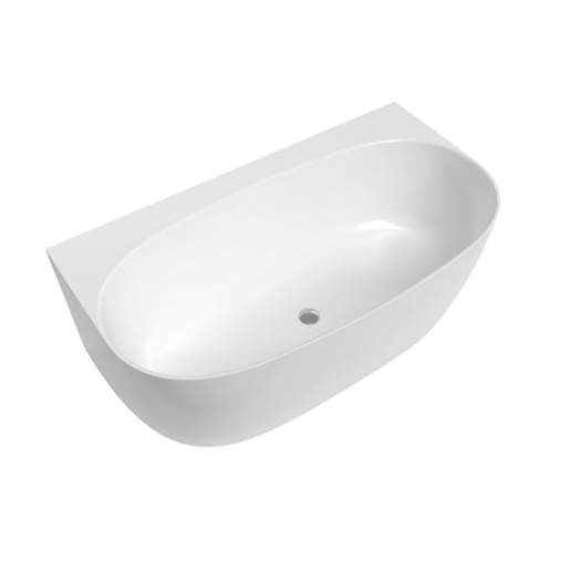 Volně stojící vana SAT Agnes 158x86 cm litý mramor levá i pravá SATAG1580W0