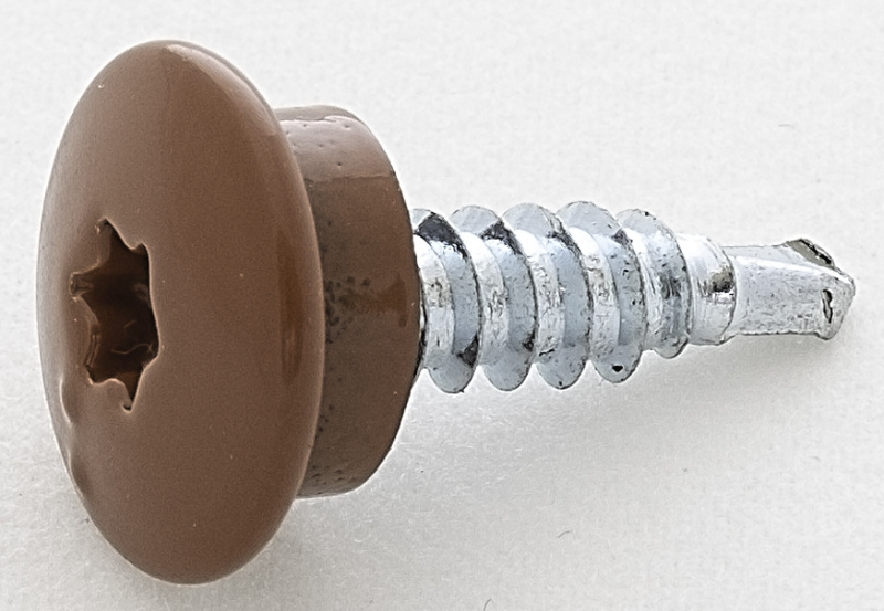 Šroub samovrt. GUNNEX UFO 1415 T25 4,8×20 mm RAL 8004 25 ks