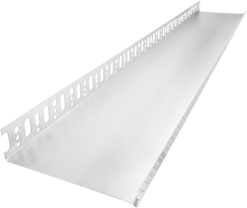 Profil zakládací Retek hliník tl. 1,0 mm šířka 303 mm 2,0 m