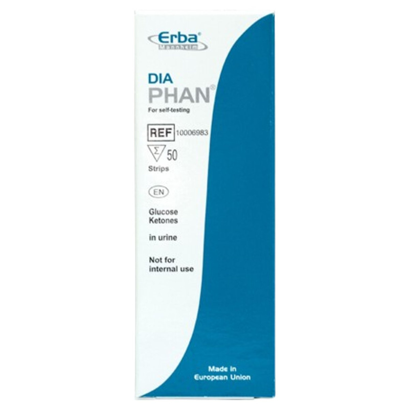 DIAPHAN PRO SEBETESTOVÁNÍ 10006983, VIZUÁLNÍ TEST Z MOČI PRO DIABETIKY II.TY