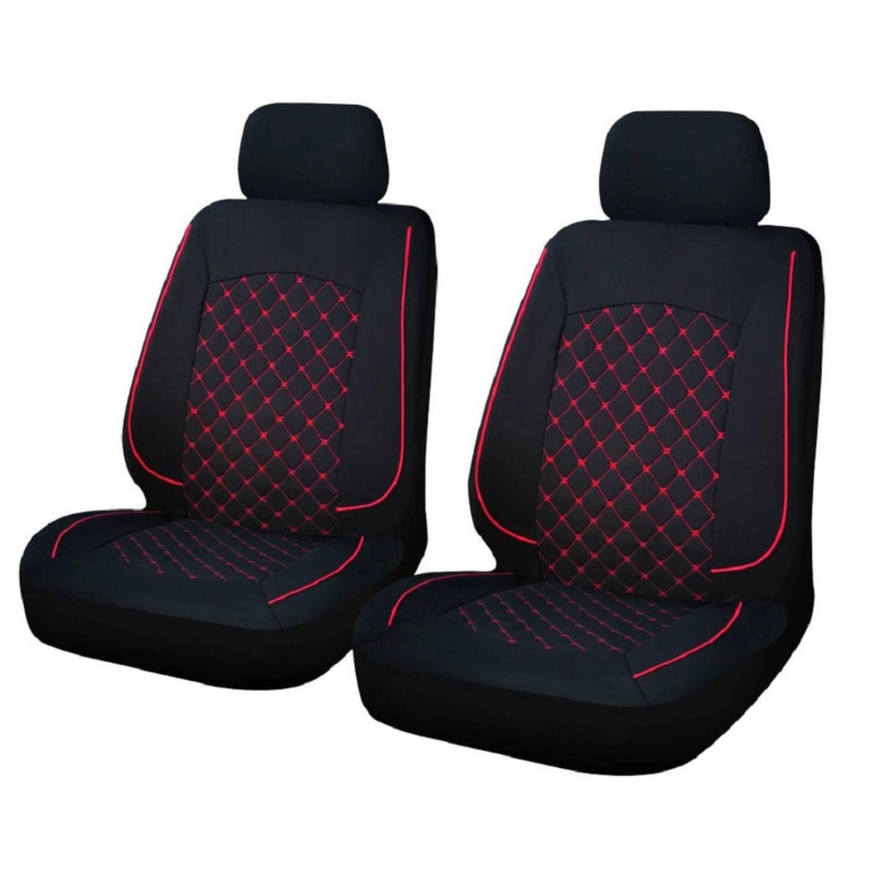 CAPPA Autopotahy na přední sedadla Como, univerzální, černá/červená, 2 ks