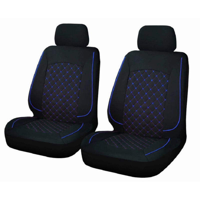 CAPPA Autopotahy na přední sedadla Como, univerzální, černá/modrá, 2 ks