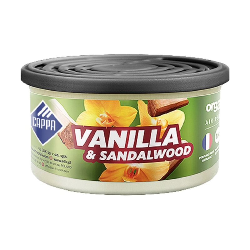 CAPPA Vůně do auta Organic Vanilla & Sandalwood