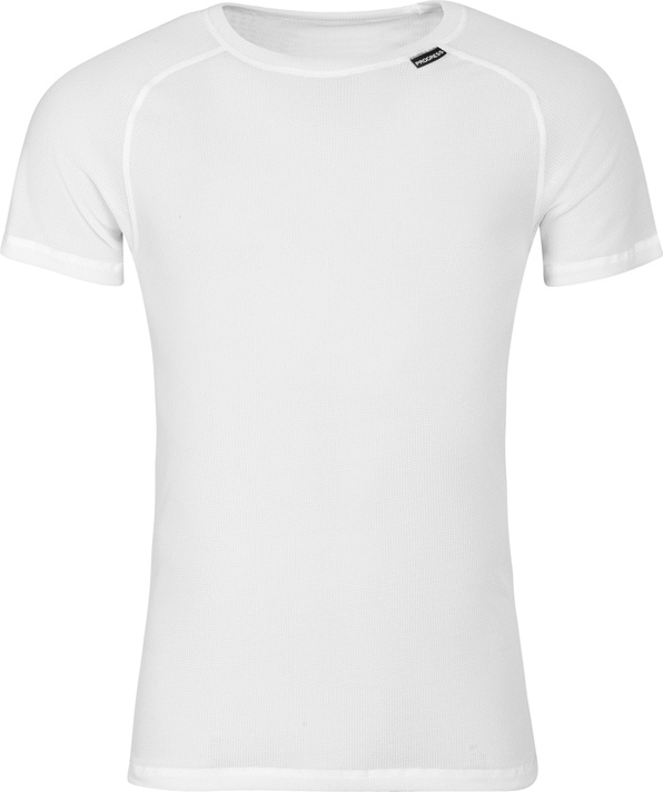 Pánské funkční triko PROGRESS Ba Nkr krátký rukáv bílé Velikost: M