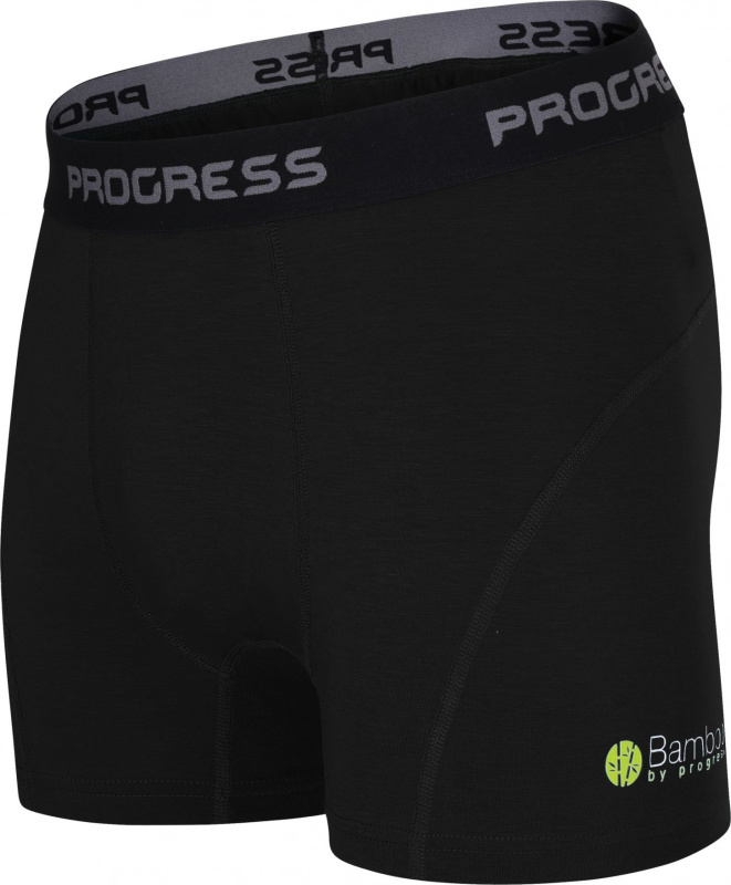 Pánské bambusové boxerky PROGRESS E Skn černá Velikost: XXL