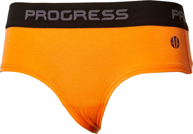 Dámské bambusové kalhotky PROGRESS E Klhz oranžové Velikost: L