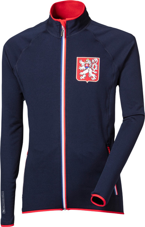 Pánská funkční mikina PROGRESS Edvard modrá Velikost: XXXL